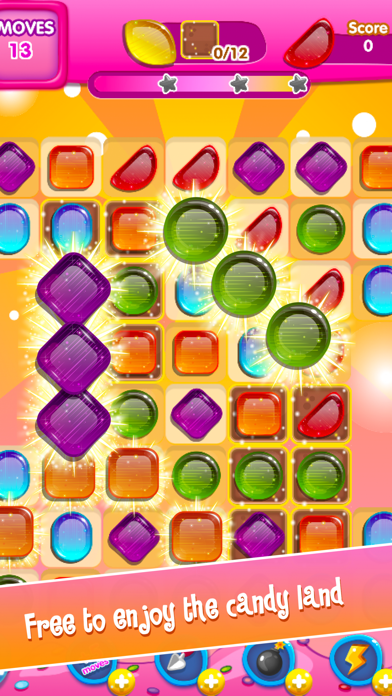 Candy Cubes World - Best New Match 3 Gamesのおすすめ画像2