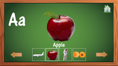Screenshot #1 pour Préscolaire Abc Alphabets et lettres pour tout-petits garçons filles avec la phonétique d'enfants gratuits pépinière jeu rime de vocabulaire