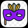 Color Carnival Masks Stickers