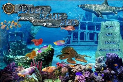 Deep Blue Sea Hidden Object screenshot 2