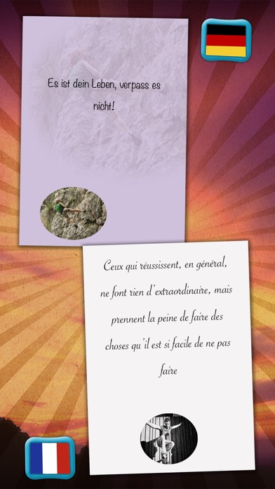 Screenshot #2 pour Citations de motivation + 1000