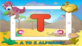 Game screenshot Learn ABC Dinosaur Shadow Puzzle - Flash Card Game apk