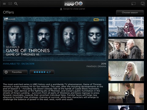 HBO GO Bosnia screenshot 2