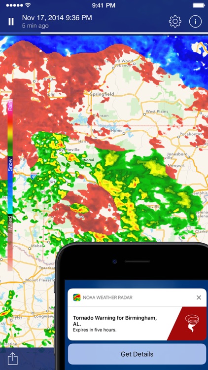NOAA Weather Radar - Weather Forecast & HD Radar