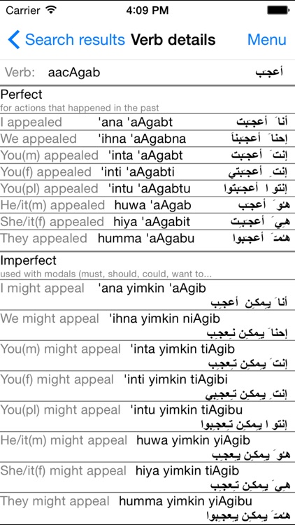 Egyptian Arabic Dictionary