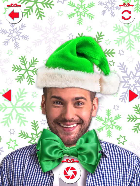 Screenshot #6 pour Le Père Noël Autocollants - Noël Éditeur De Photos
