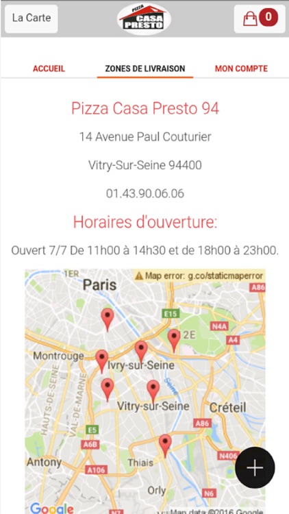 Pizza Casa Presto Ivry screenshot-3