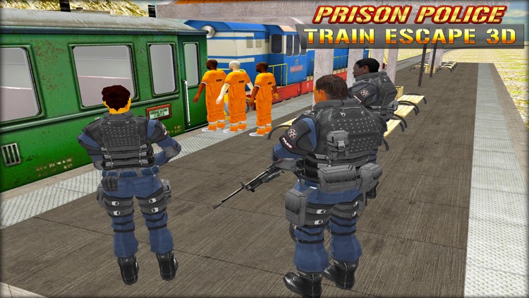 Prison Police Train Escape 3D