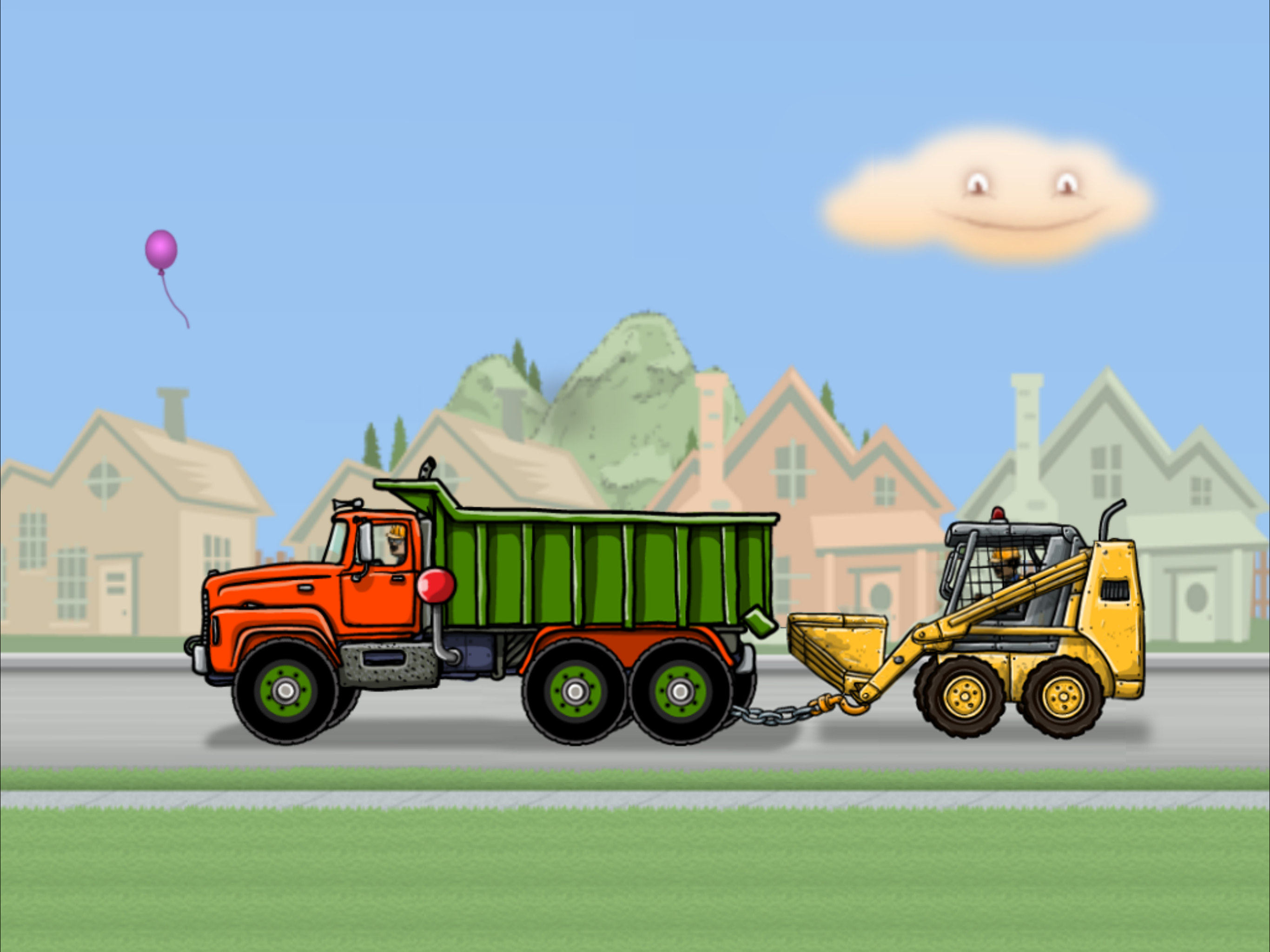 Dump Truck: Skid Loader screenshot 7