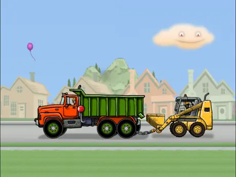 Dump Truck: Skid Loader