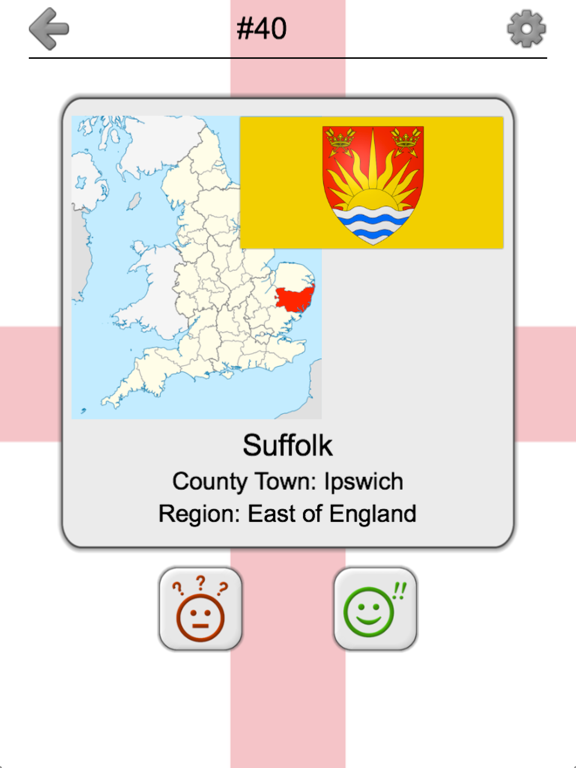 Screenshot #4 for Counties of England Quiz
