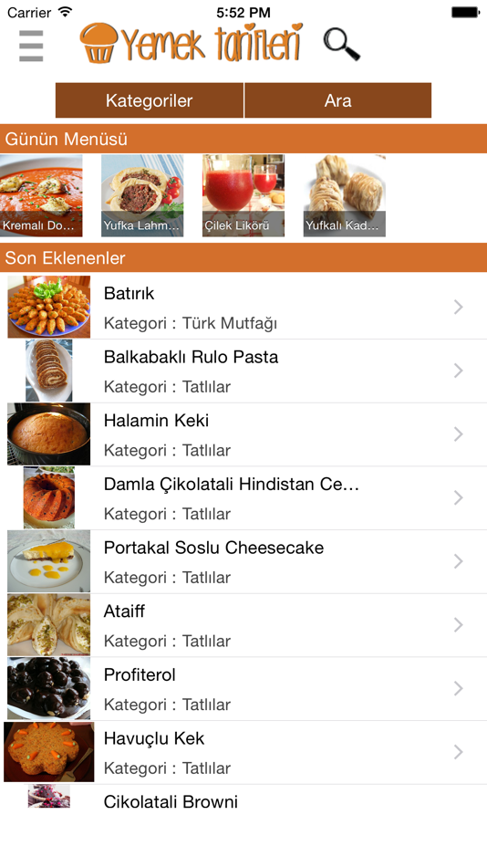 Güncel Yemek Tarifleri - 1.2 - (iOS)