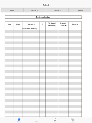 Pocket Ledgers screenshot 2