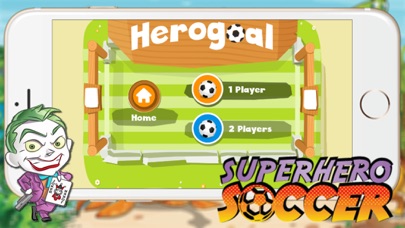 Super Hero Soccer - Kick Goal Sport Games for Kids screenshot 2