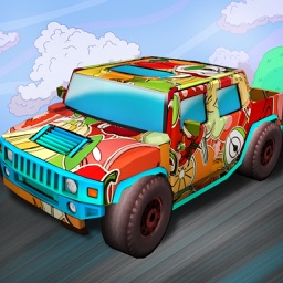 Hamvee Racing Trail- Monster Truck Racing for Kids