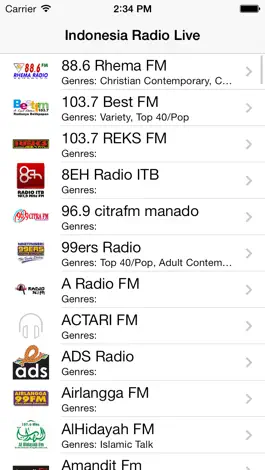 Game screenshot Indonesia Radio Live Player (Bahasa Indonesian / Malay / Jakarta) mod apk