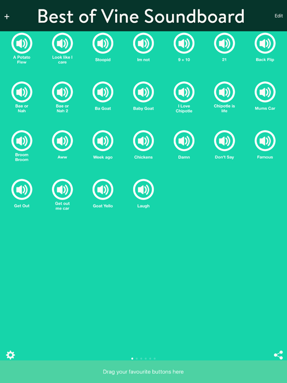 Best of Vine Soundboard iPad screenshot 1 - Entertainment app
