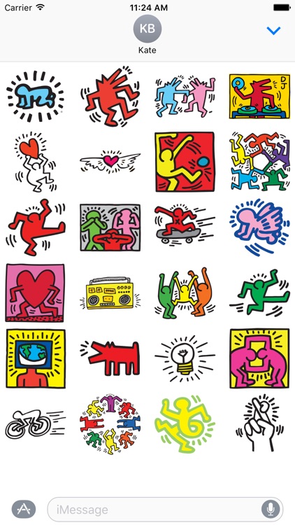 Keith Haring by Stickapax™