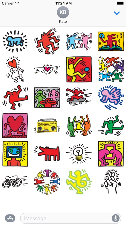 Keith Haring by Stickapax™