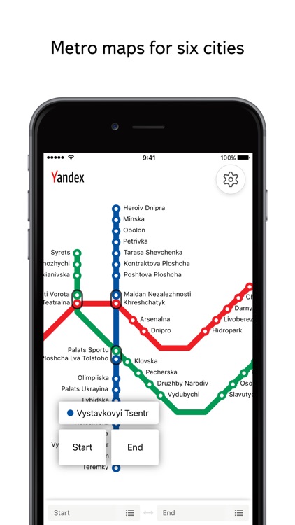 Yandex.Metro — detailed metro map and route times screenshot-3