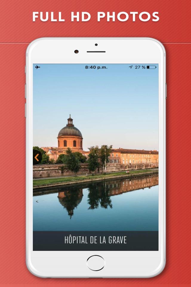 Toulouse Travel Guide and Offline City Street Map screenshot 2