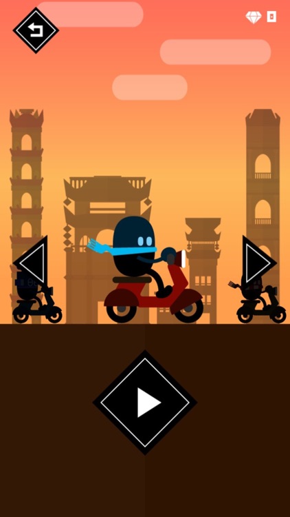 Rooftop Rider - Awesome Biking screenshot-3