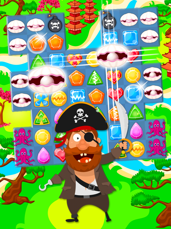 Screenshot #5 pour Sea Pirate: Match-3