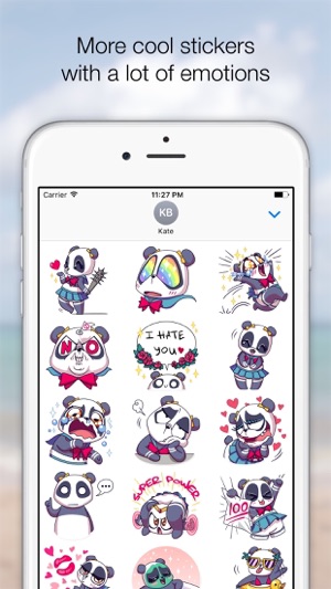 Panda Chan Sticker Pack for iMessage(圖2)-速報App