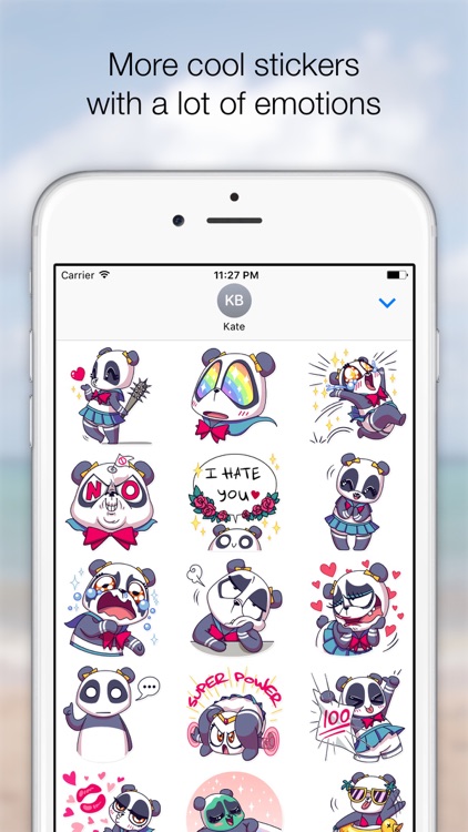 Panda Chan Sticker Pack for iMessage