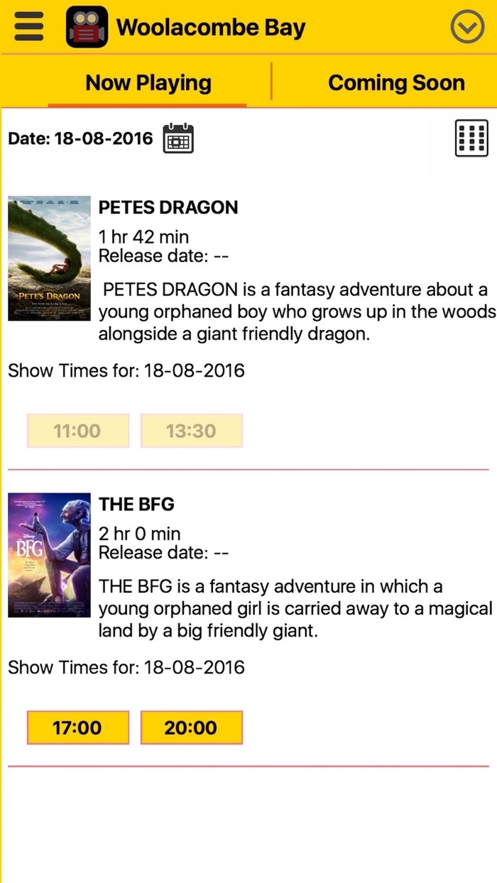 Woolacombe Bay Cinemas