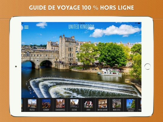 Screenshot #4 pour Royaume-Uni Guide de Voyage avec Cartes Offline