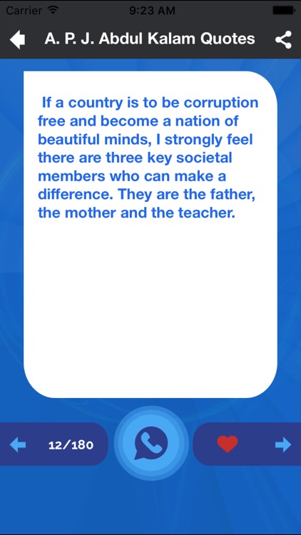 Dr. A. P. J. Abdul Kalam Quotes Saying & Biography screenshot-4