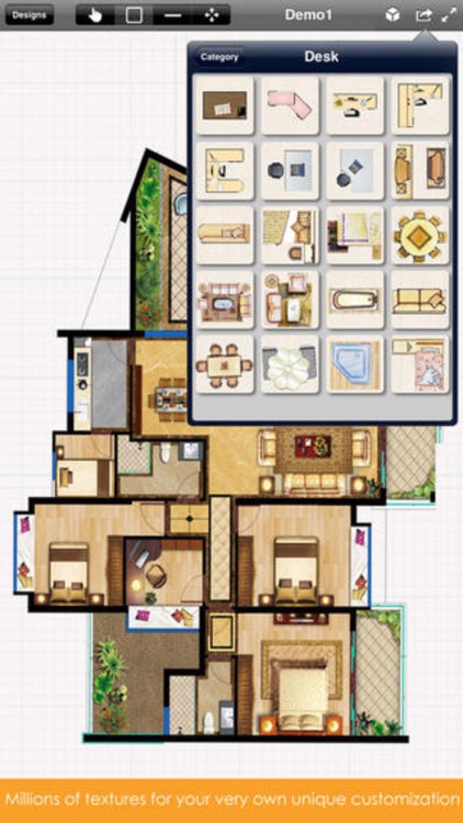 Interior Plan : 2D Home Design & Floor Plan screenshot-3