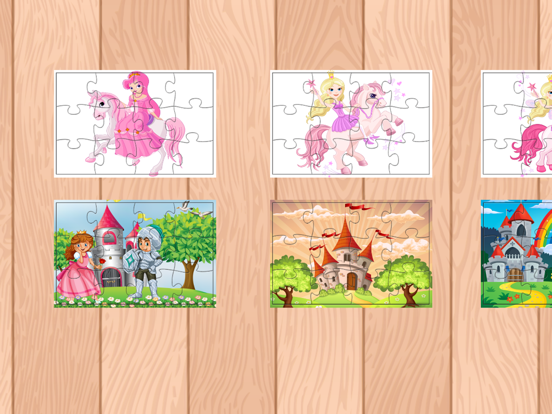 My Pony Princess Jigsaw Puzzles Games For Kids iPad screenshot