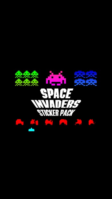 SpaceInvadersStickerPackのおすすめ画像1