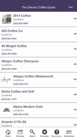 Denver Coffee Guide(圖2)-速報App