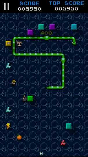 Captura de pantalla de Snake Mice Hunter - El Clásico Juego Snake Retro en iPhone 3