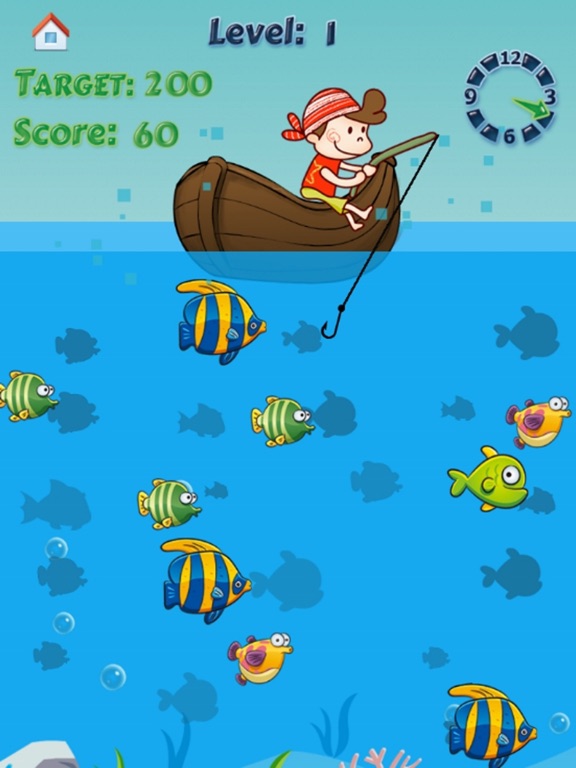 Boy Fishing - Fish Daily Catch iPad screenshot