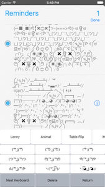 Lennyface Keyboard screenshot-4