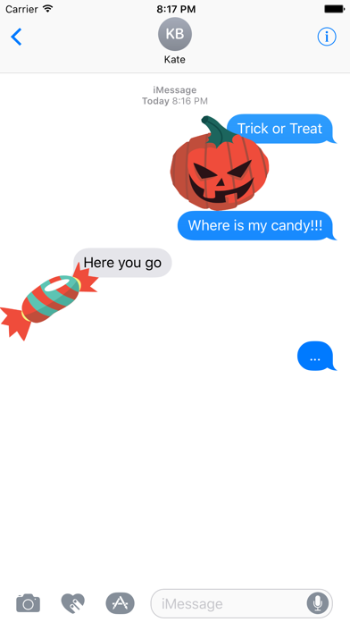 Scary Halloween Sticker Packのおすすめ画像1