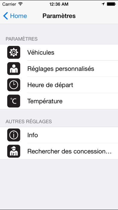 Screenshot #2 pour ThermoCall App