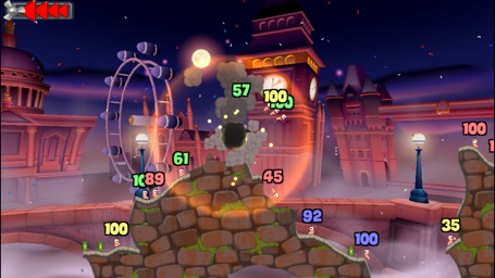 Screenshot of WORMS