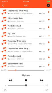 music cloud - songs player for googledrive,dropbox iphone screenshot 3