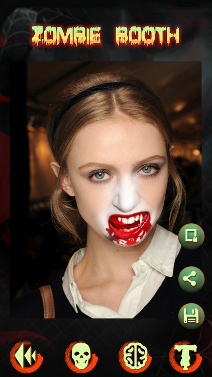 Zombie Face Camera - You Halloween Makeup Maker