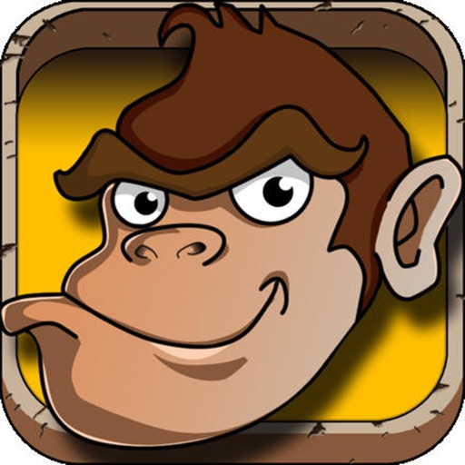 Monkey Run collect bananas - game for fun and kids Icon