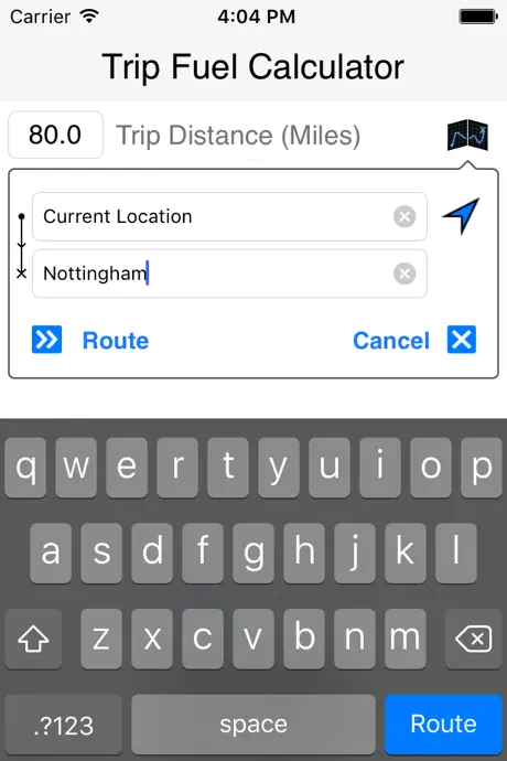 Trip Fuel Calculator