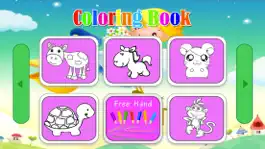Game screenshot Best Animals Picture Coloring Book for kids apk
