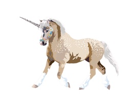Cute, magical unicorn sticker pack