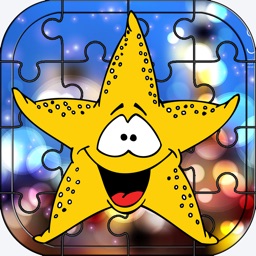 Puzzle Animaux de Marins Cartoon Calmar Gratuit