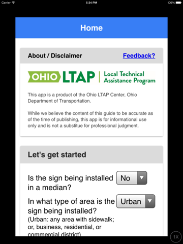Screenshot #4 pour ODOT Basic Traffic Sign Installation Guide